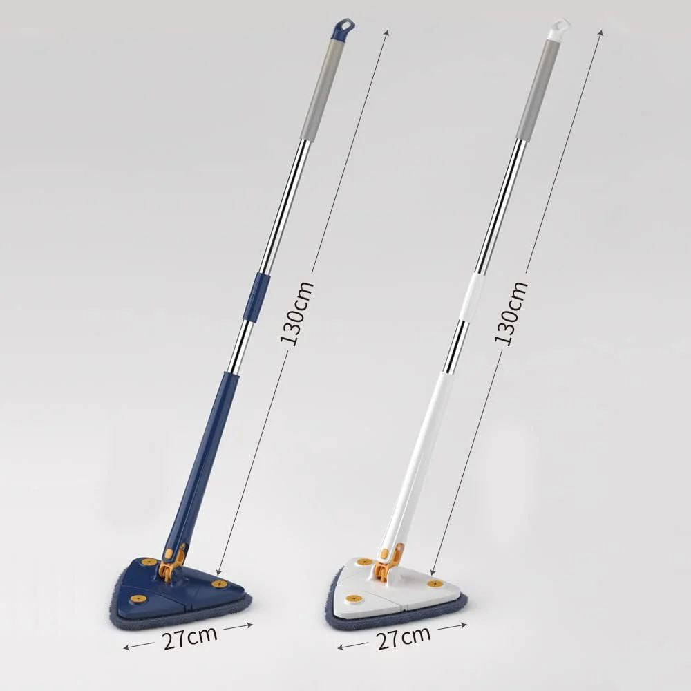 360° Rotating Adjustable Triangle Mop for wet and dry floor cleaning