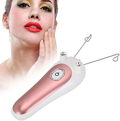 Electric Facial Threading Hair Remover Rechargeable Portable Face Hair Removal Device for Women