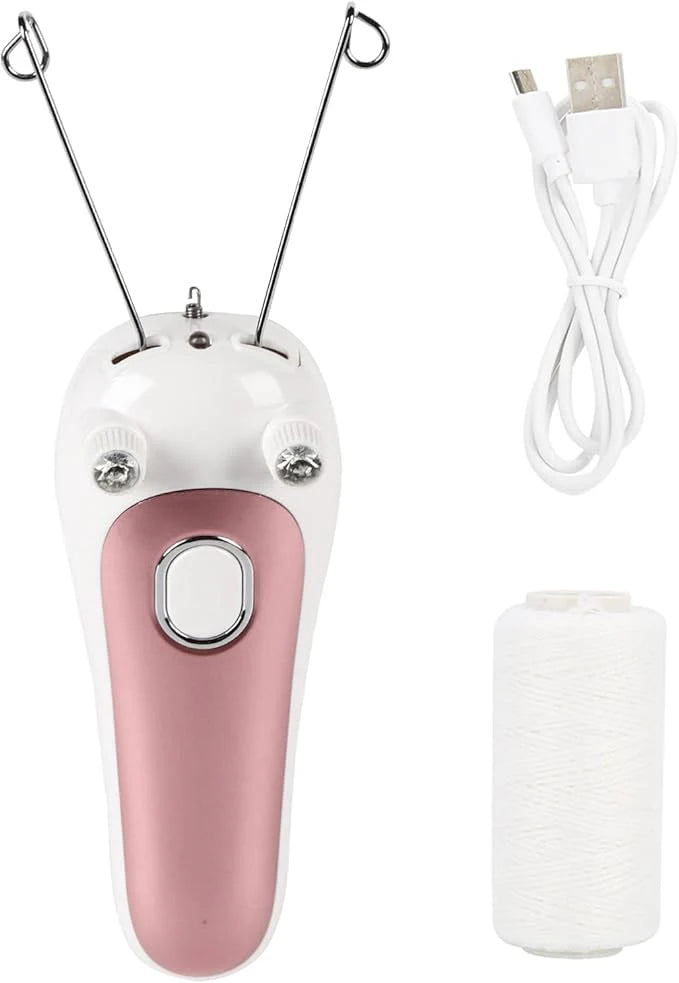 Electric Facial Threading Hair Remover Rechargeable Portable Face Hair Removal Device for Women