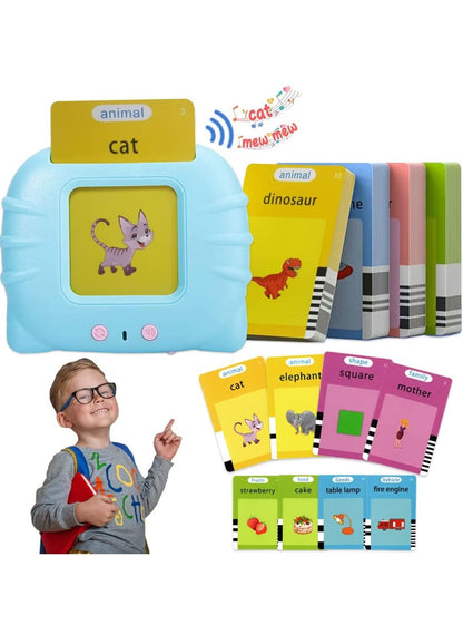 Talking Flash Cards for Kids with 112 Learning Cards and 224 Sight Words